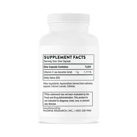 Vitamin C 1,000 mg (formerly Ascorbic Acid)